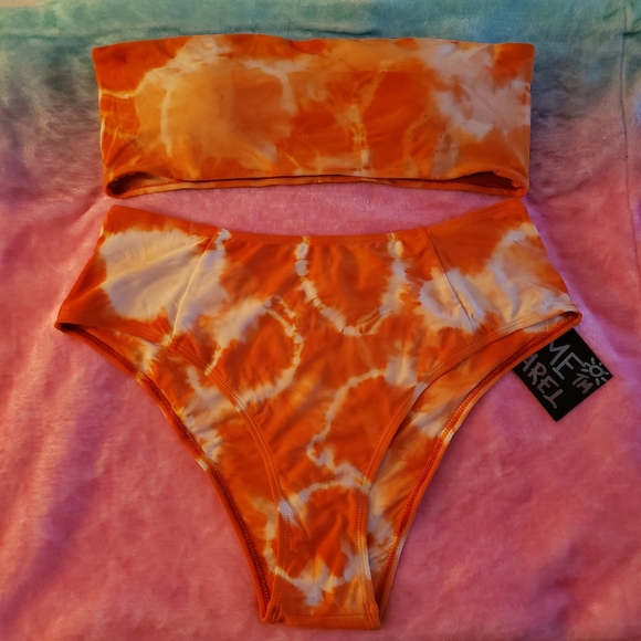 Handmade Tye Dye 2 piece bathing suits - Picture 2 of 5